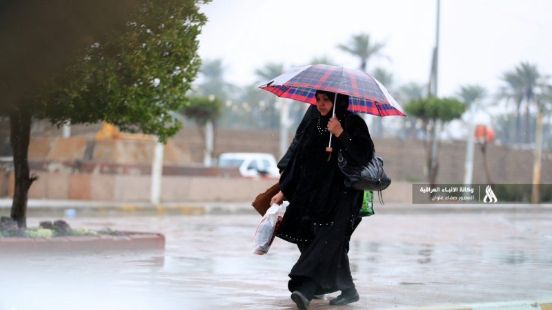 طقس العراق.. امطار وارتفاع بدرجات الحرارة بدءاً من الغد